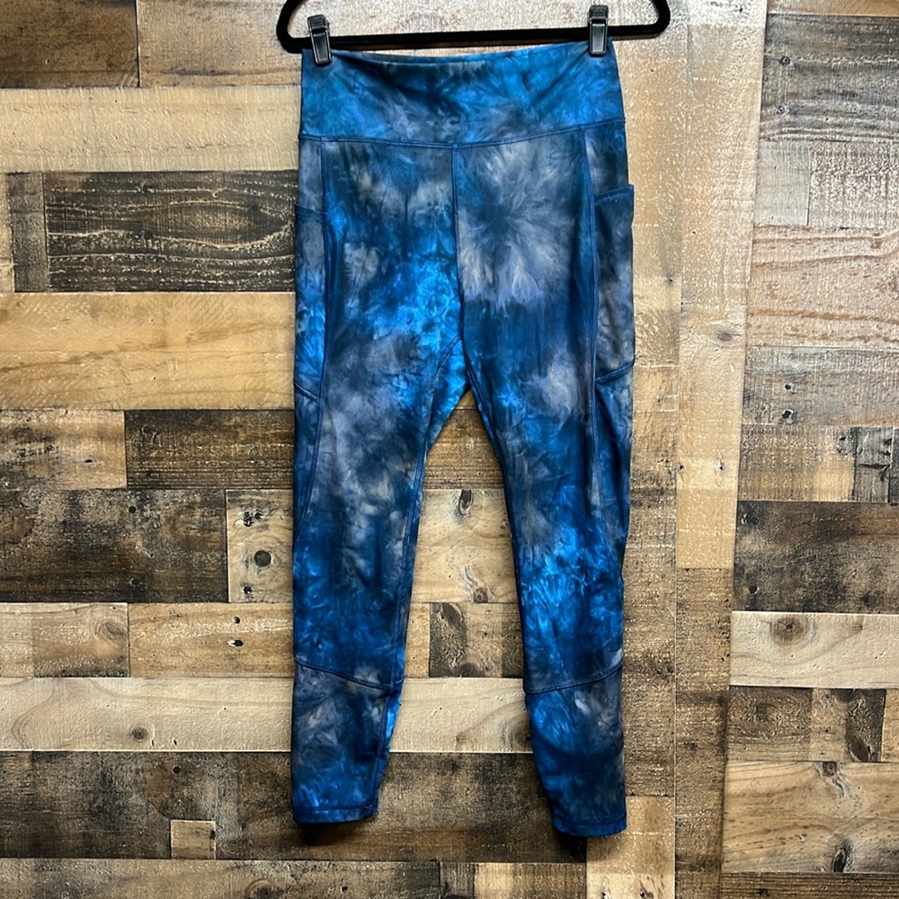 X by Gottex Tye Dye Leggings Women's Size Medium